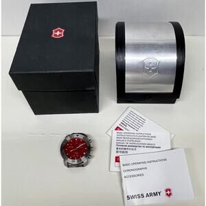 Victorinox Swiss Army V7-12 Chrono Wrist Watch Without Band